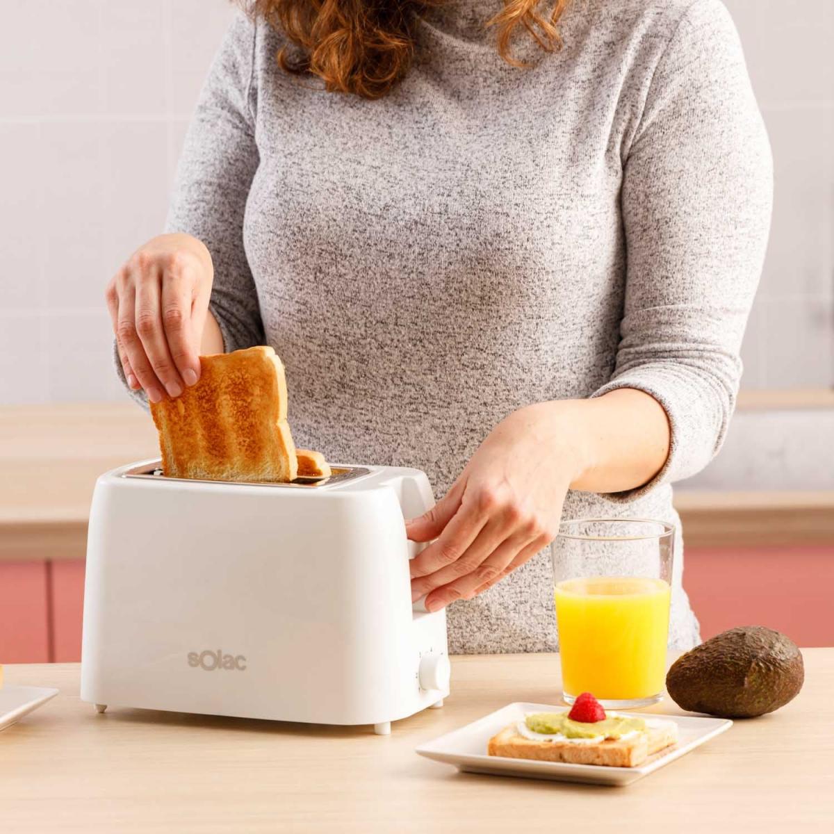 TOSTADOR SOLAC TC5420 S96006500 BUON GIORNO MINI PAN MOLDE 750W BCO