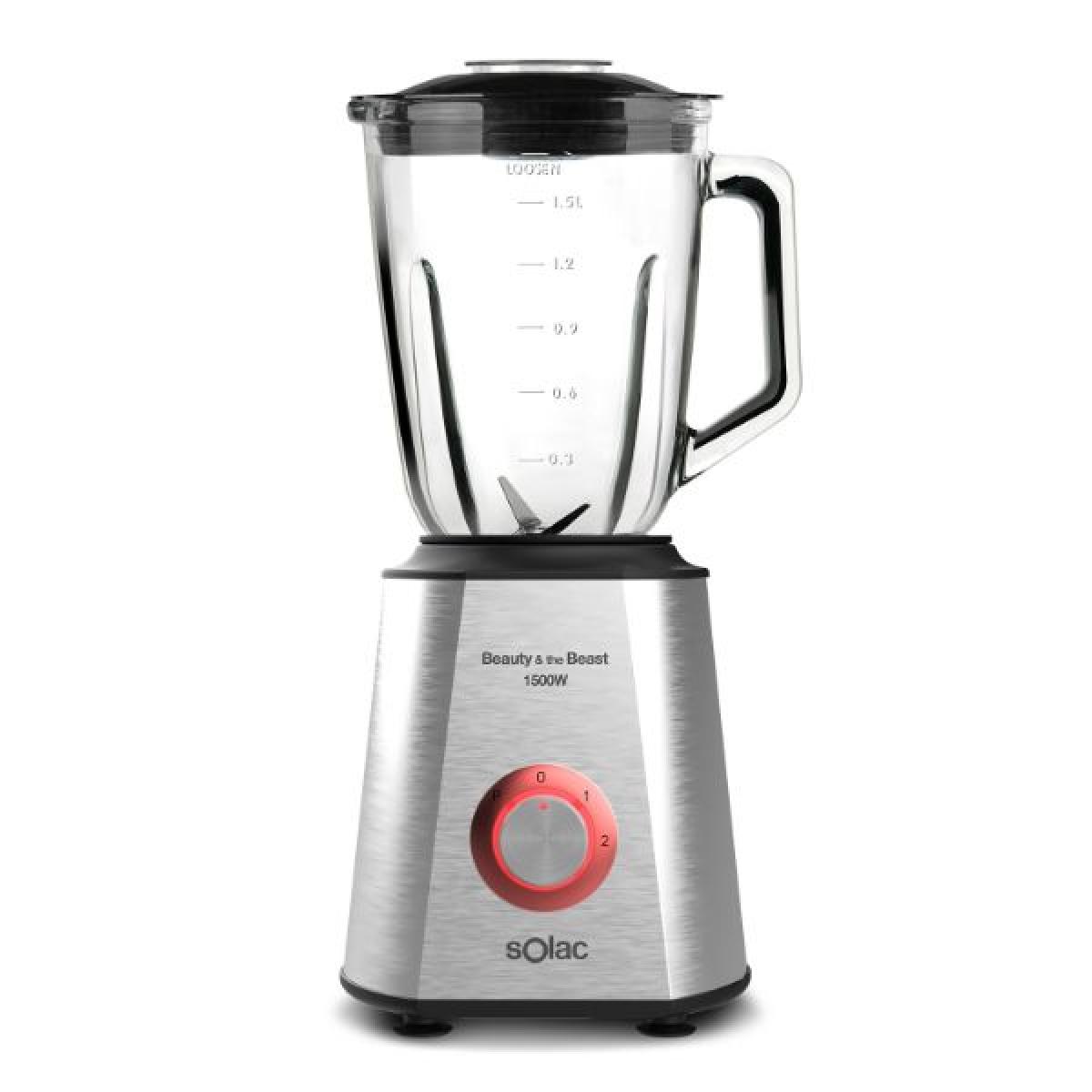 BATIDORA VASO SOLAC BV5728 1500W JARRA CRIST.1,5L