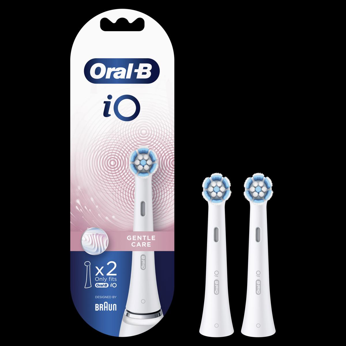 RECAMBIO DENTAL ORAL-B iO SW-2 FFS PACK 2 GENTLE CARE