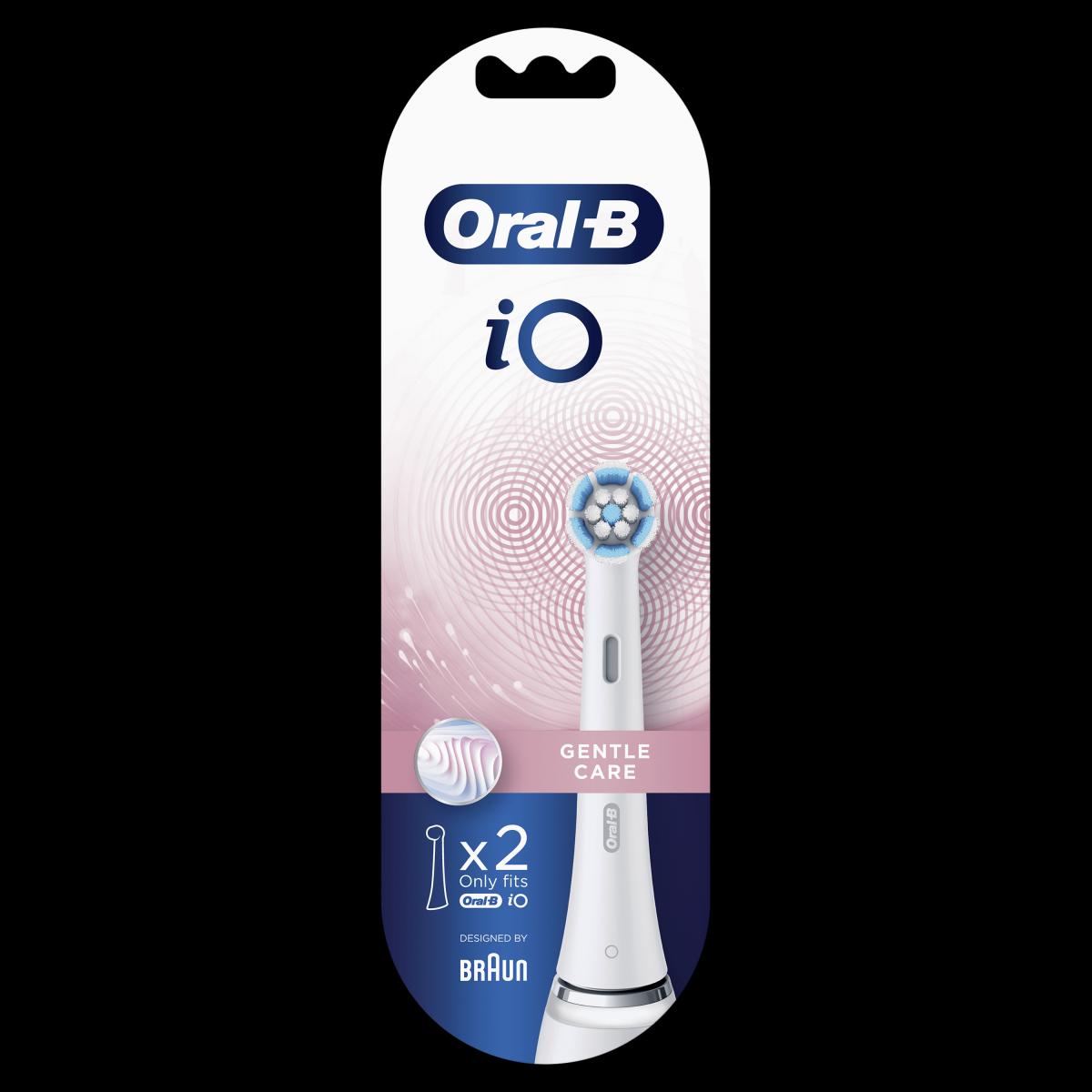 RECAMBIO DENTAL ORAL-B iO SW-2 FFS PACK 2 GENTLE CARE