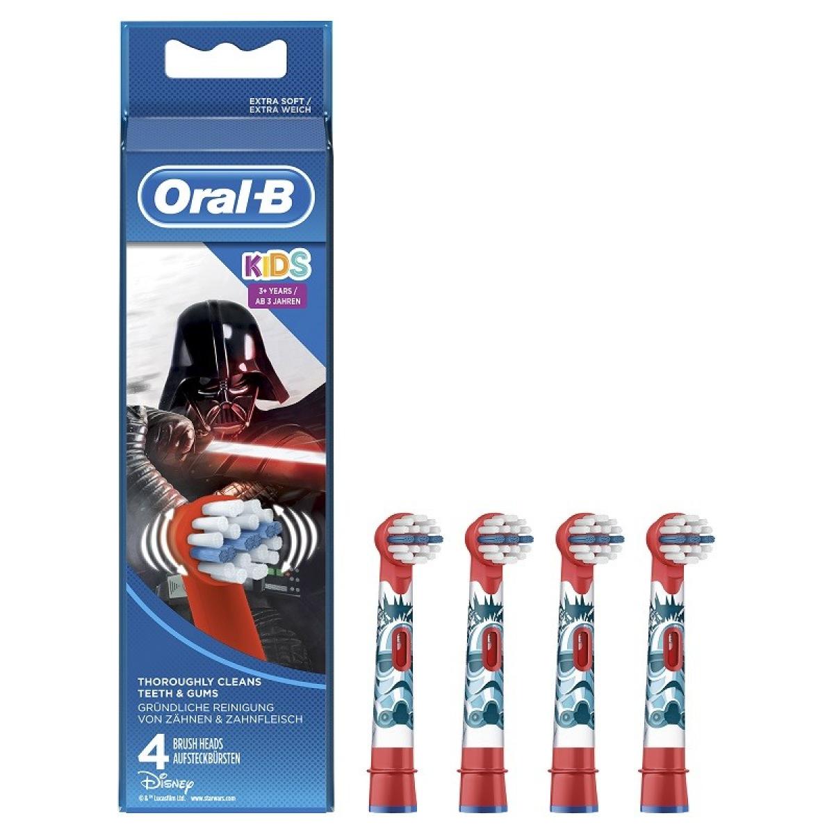 RECAMBIO DENTAL ORAL B EB10-4 FFS PACK 4 STAR WARS