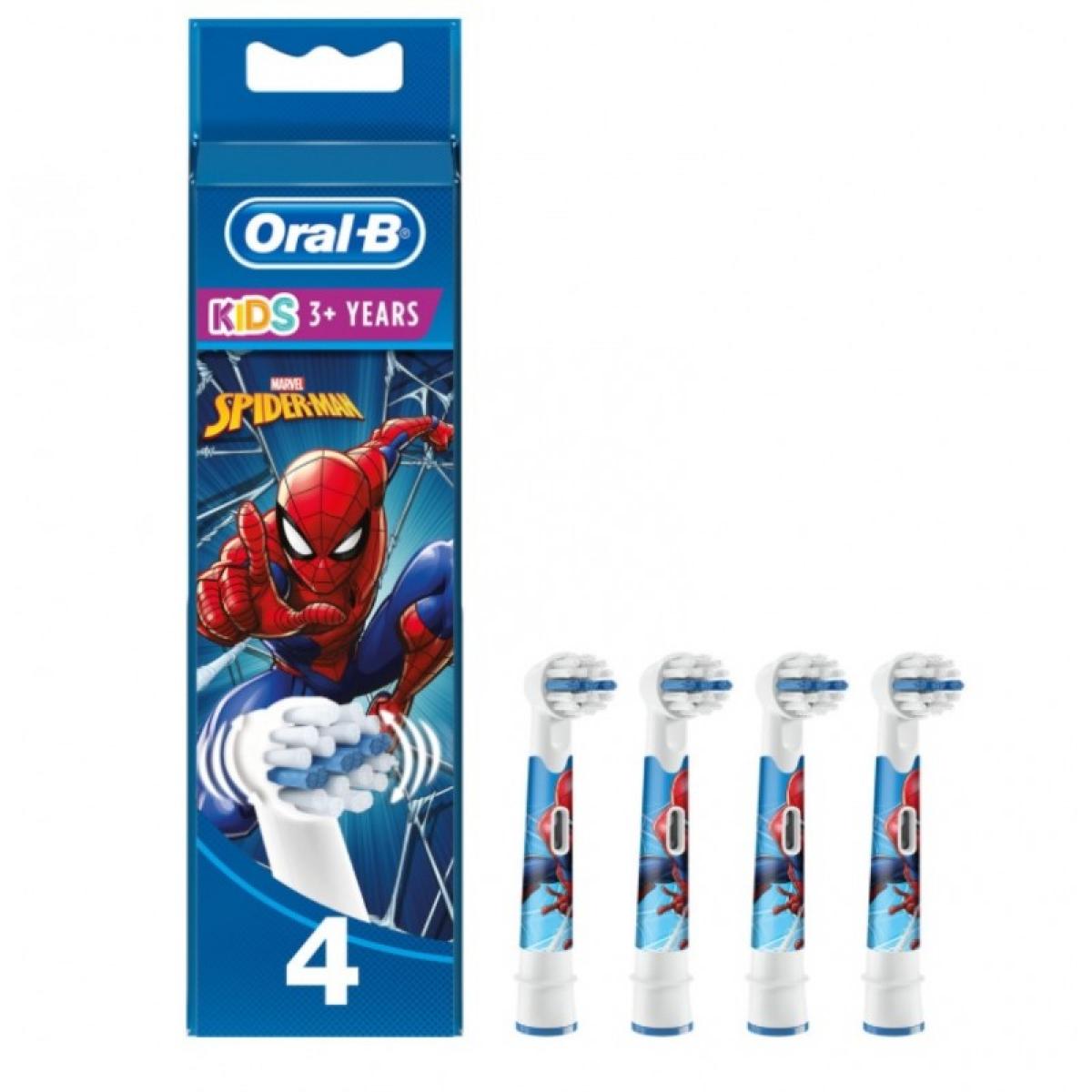 RECAMBIO DENTAL ORAL B EB10-4 FFS PACK 4 SPIDERMAN