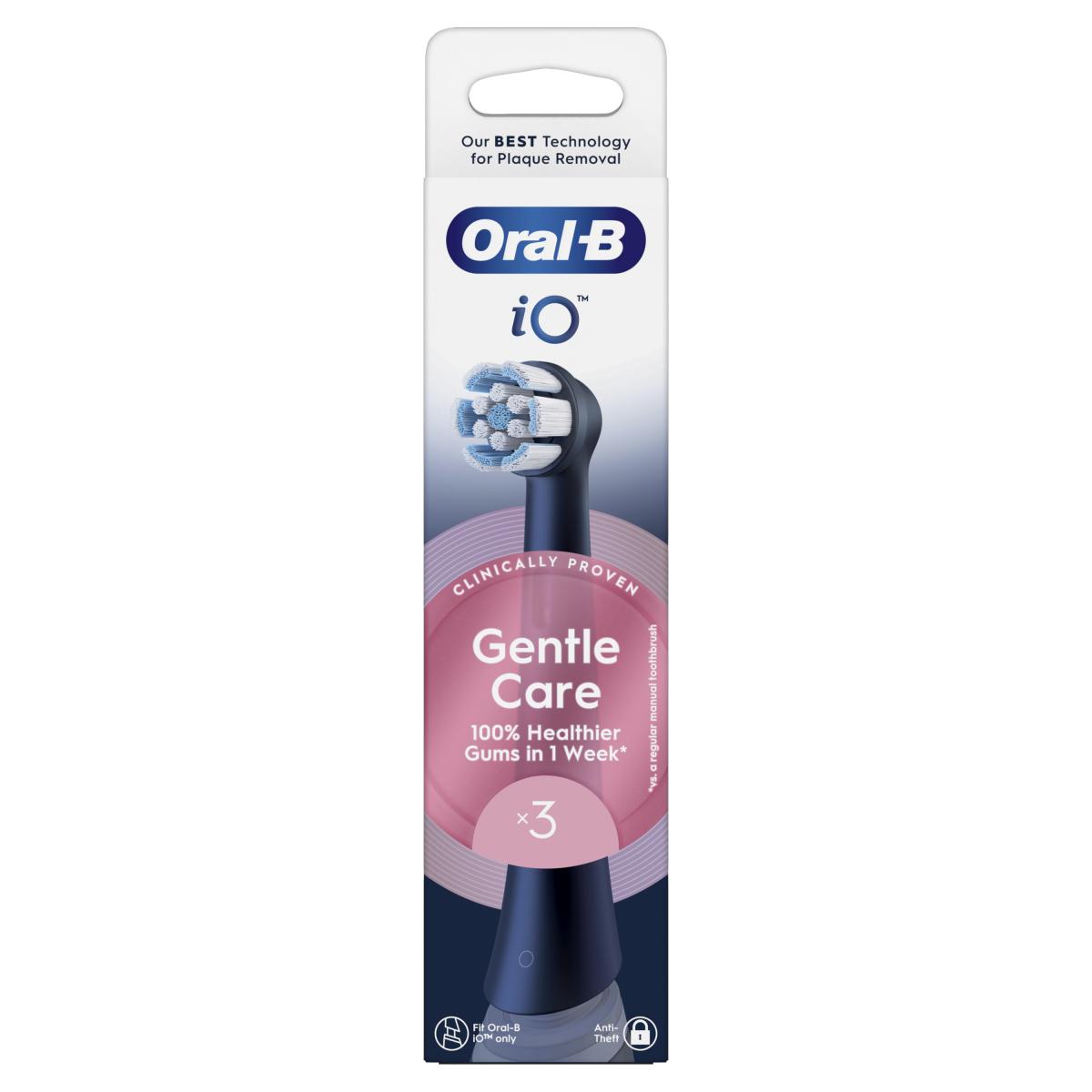 RECAMBIO DENTAL ORAL B IO RB SBF-3 FBNLSENOR BOX RF NEGRO