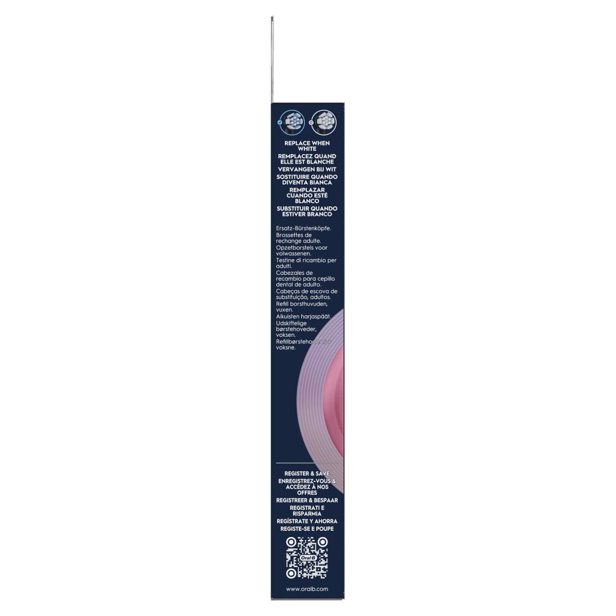 RECAMBIO DENTAL ORAL B IO RB SBF-3 FBNLSENOR BOX RF NEGRO