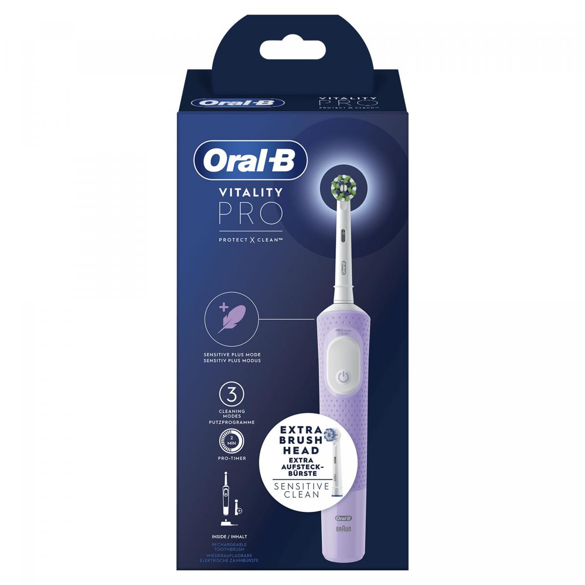 DENTAL ORAL-B VITALITY PRO MORADO