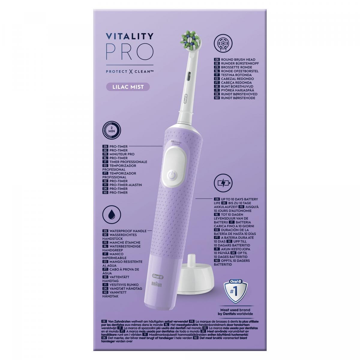DENTAL ORAL-B VITALITY PRO MORADO