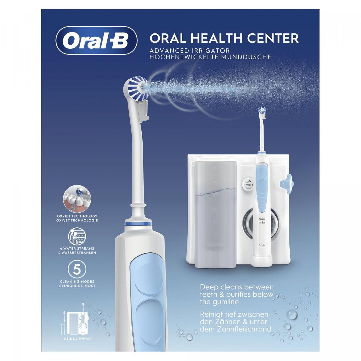 IRRIGADOR DENTAL ORAL B OXYJET MD20