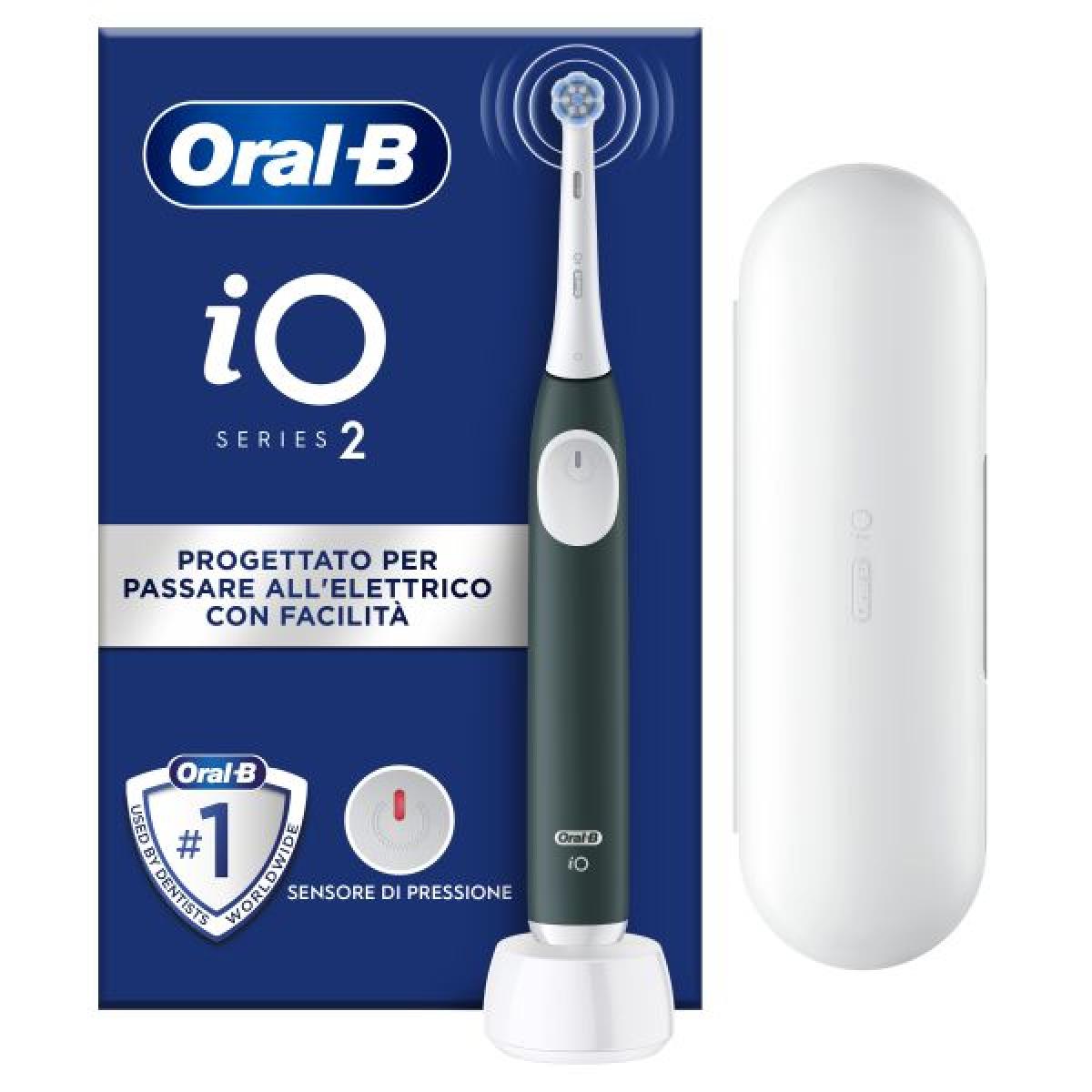 CEPILLO DENTAL ORAL B IO2 VERDE C- FUNDA VIAJE