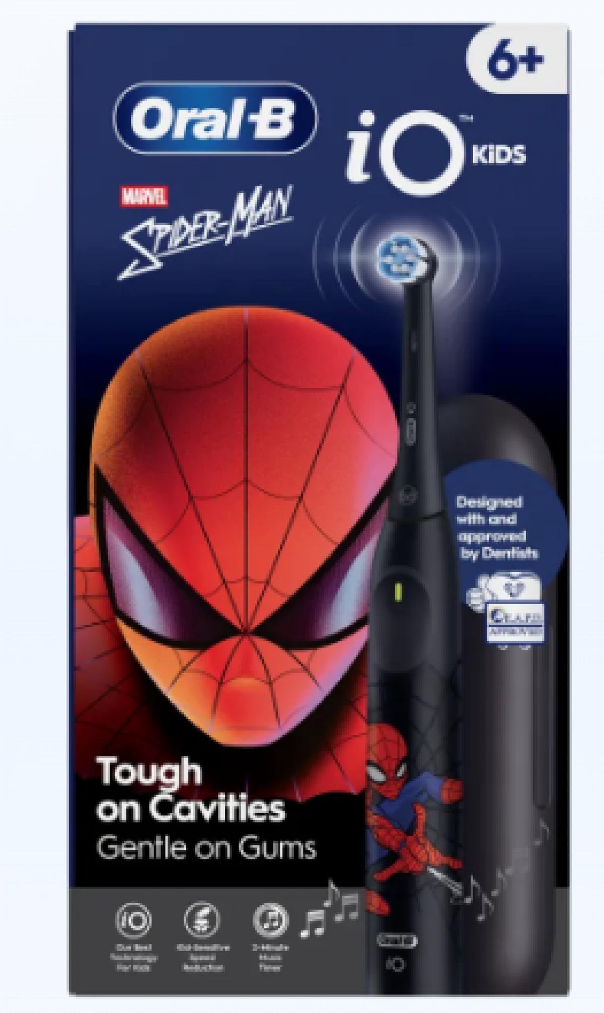 DENTAL ORAL B IO2 JUNIOR SPIDERMAN + ESTUCHE