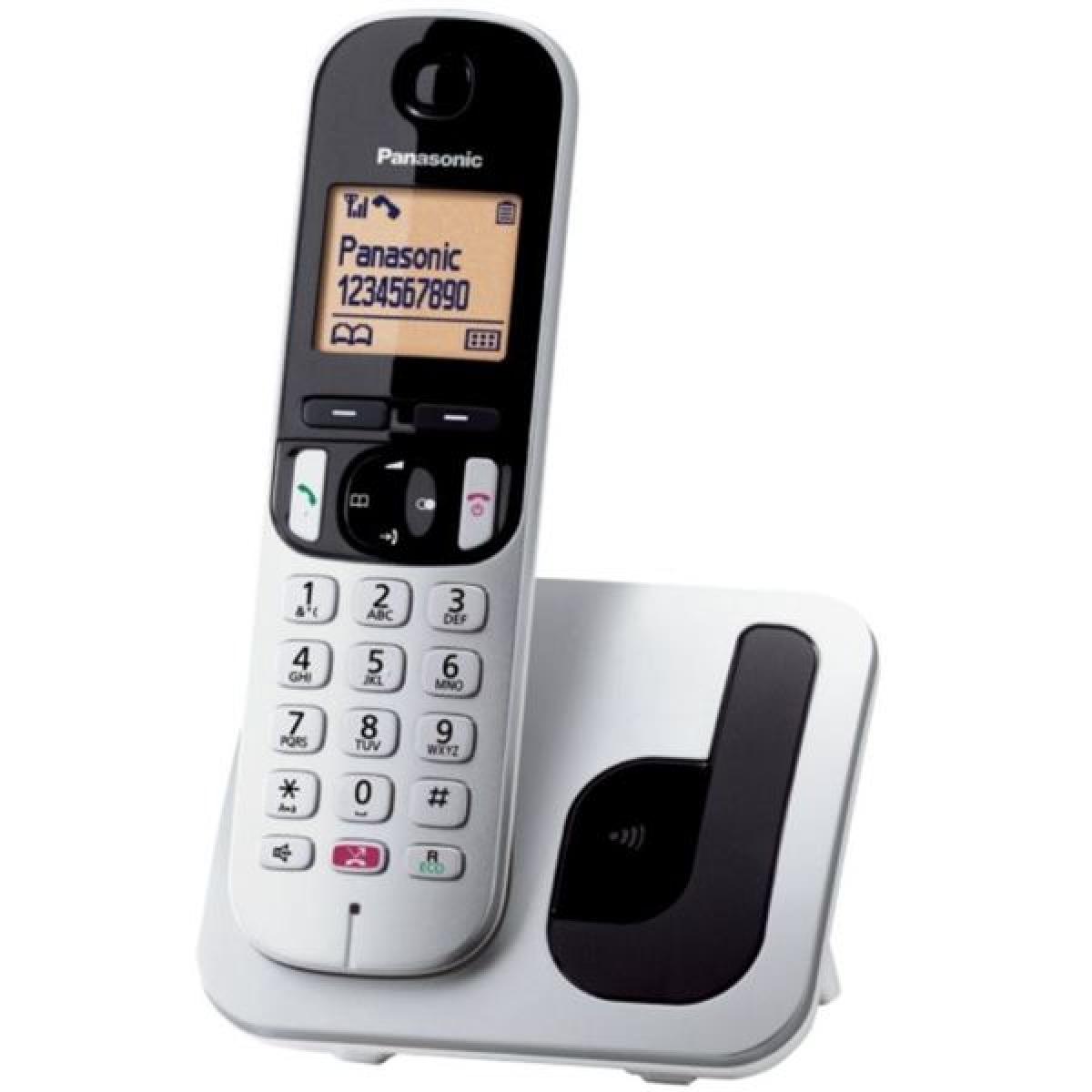 TELEFONO INALAMBRICO PANASONIC KX-TGC250SPS GRIS