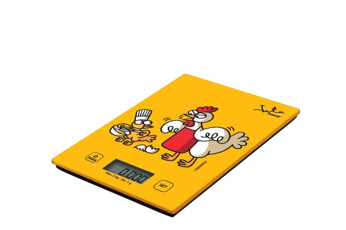 BALANZA COCINA JATA 731K 5KG KUKUXUMUSU GALLINA