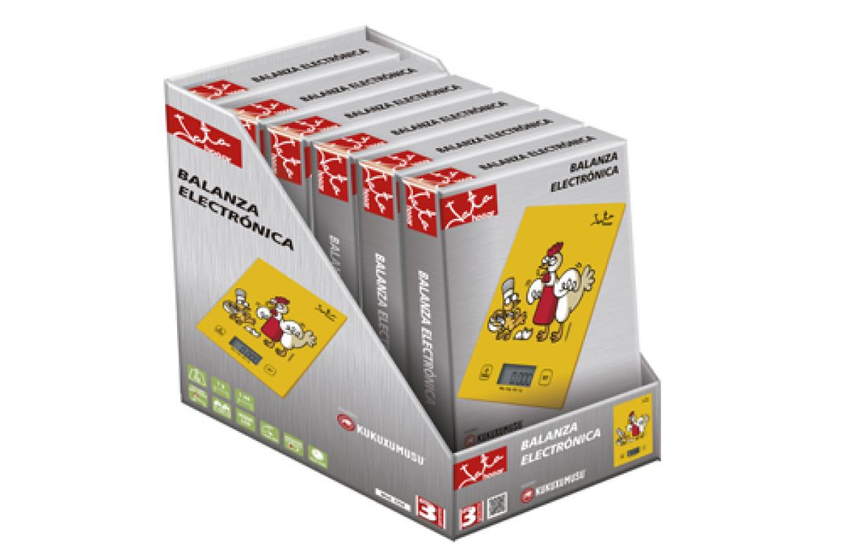 BALANZA COCINA JATA 731K 5KG KUKUXUMUSU GALLINA