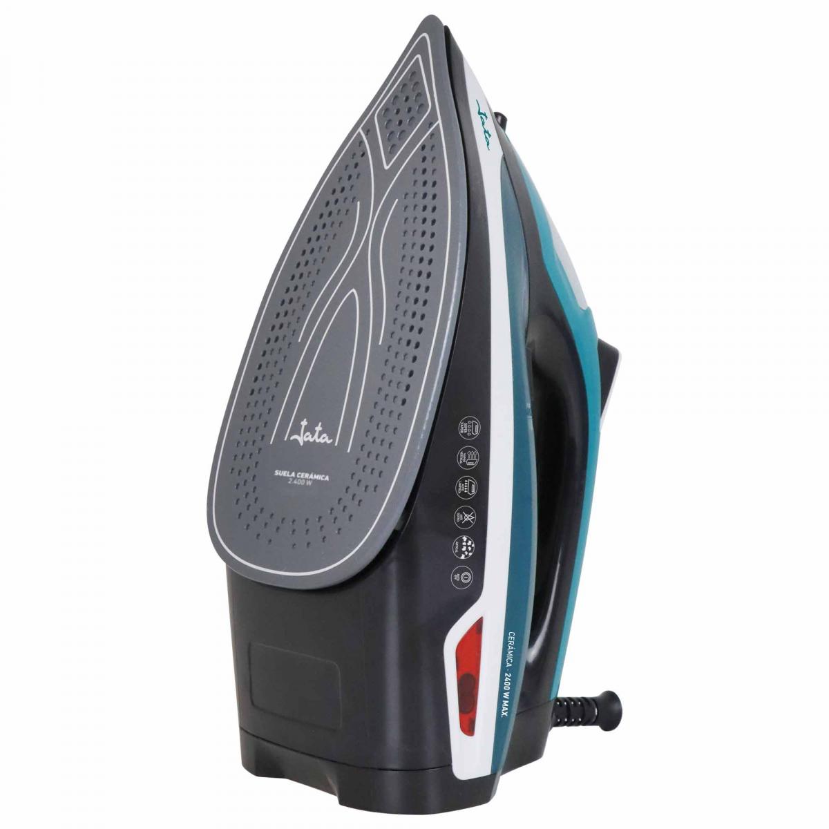 PLANCHA VAPOR JATA JEPL1221 2400W CERAMICA AUTOAPAGADO