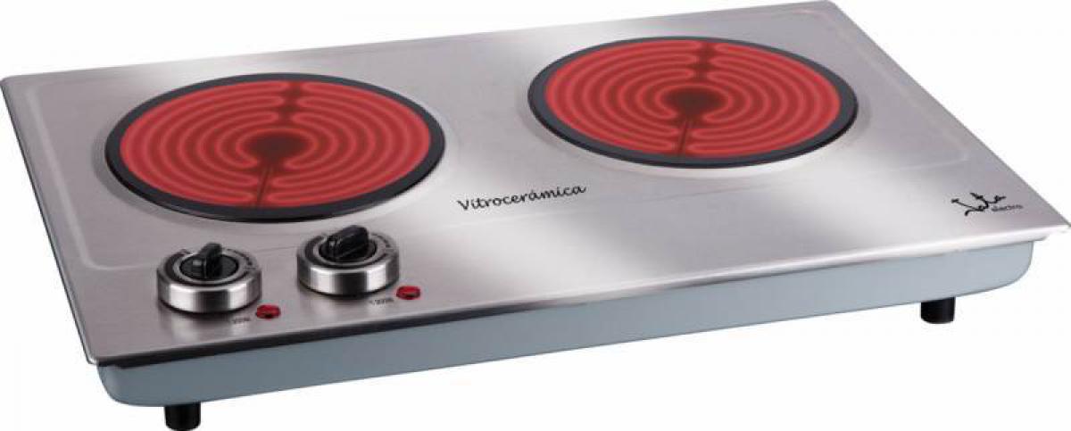 PLACA VITRO.JATA V532 2FUEGOS INOX 2400W