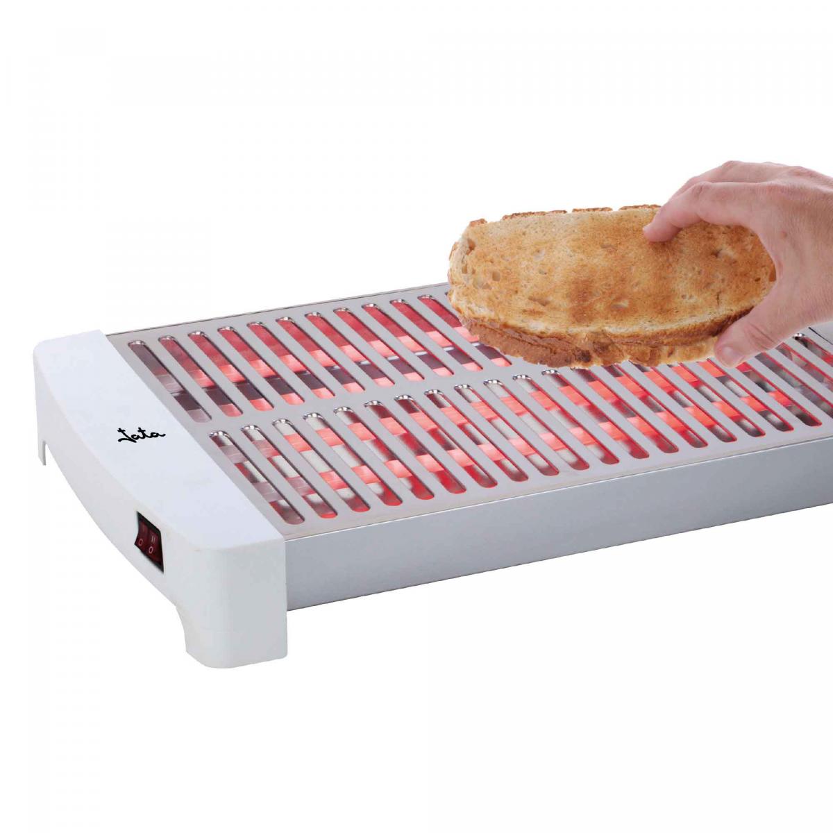 TOSTADOR PLANO JATA TT5016 1000W 35X25 5 BARRAS BLANCO