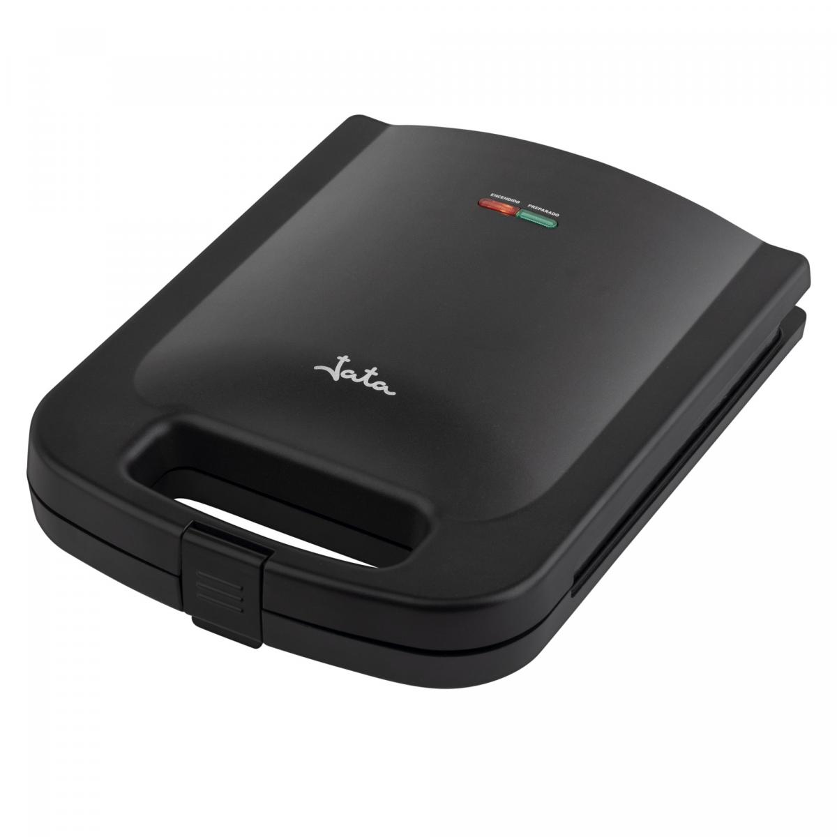 SANDWICHERA JATA JESW1551 4 CAVIDADES NO CORTA NEGRA