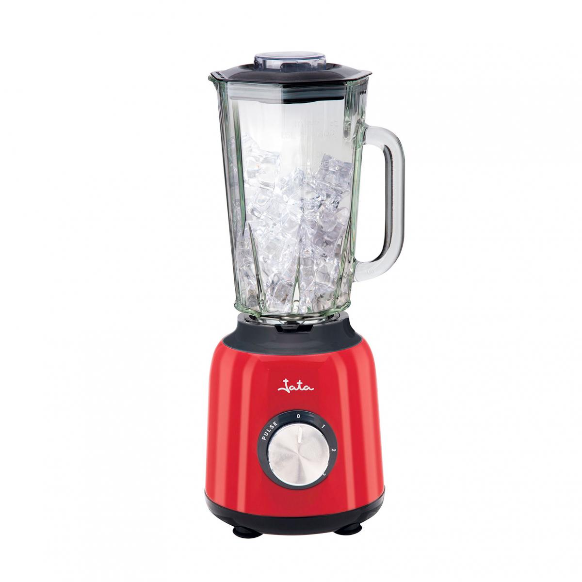 BATIDORA VASO JATA BT795 1200W INOX ROJO AC
