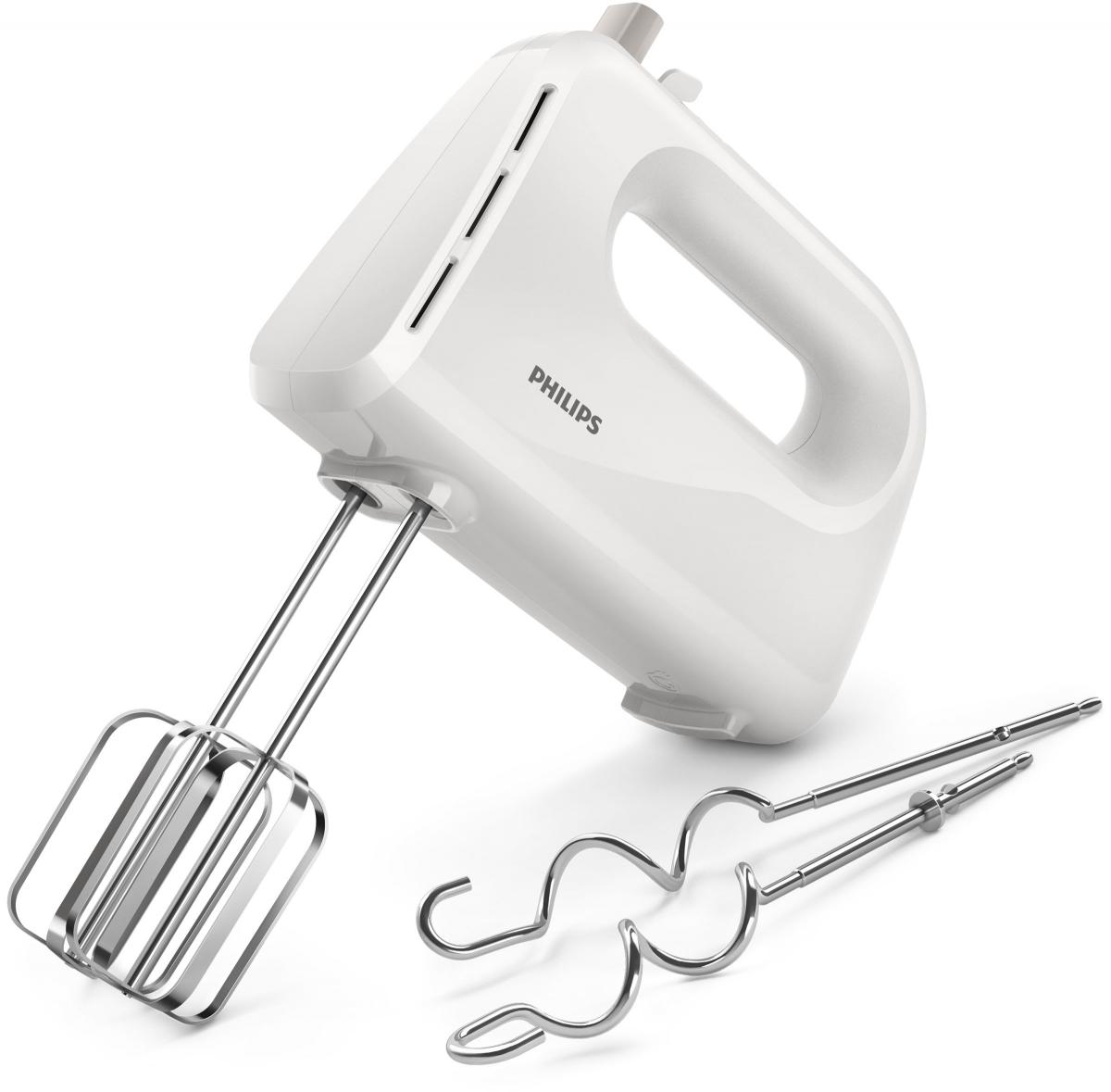 BATIDORA AMASADORA PHILIPS HR3705-00 300W 5VEL+TUR