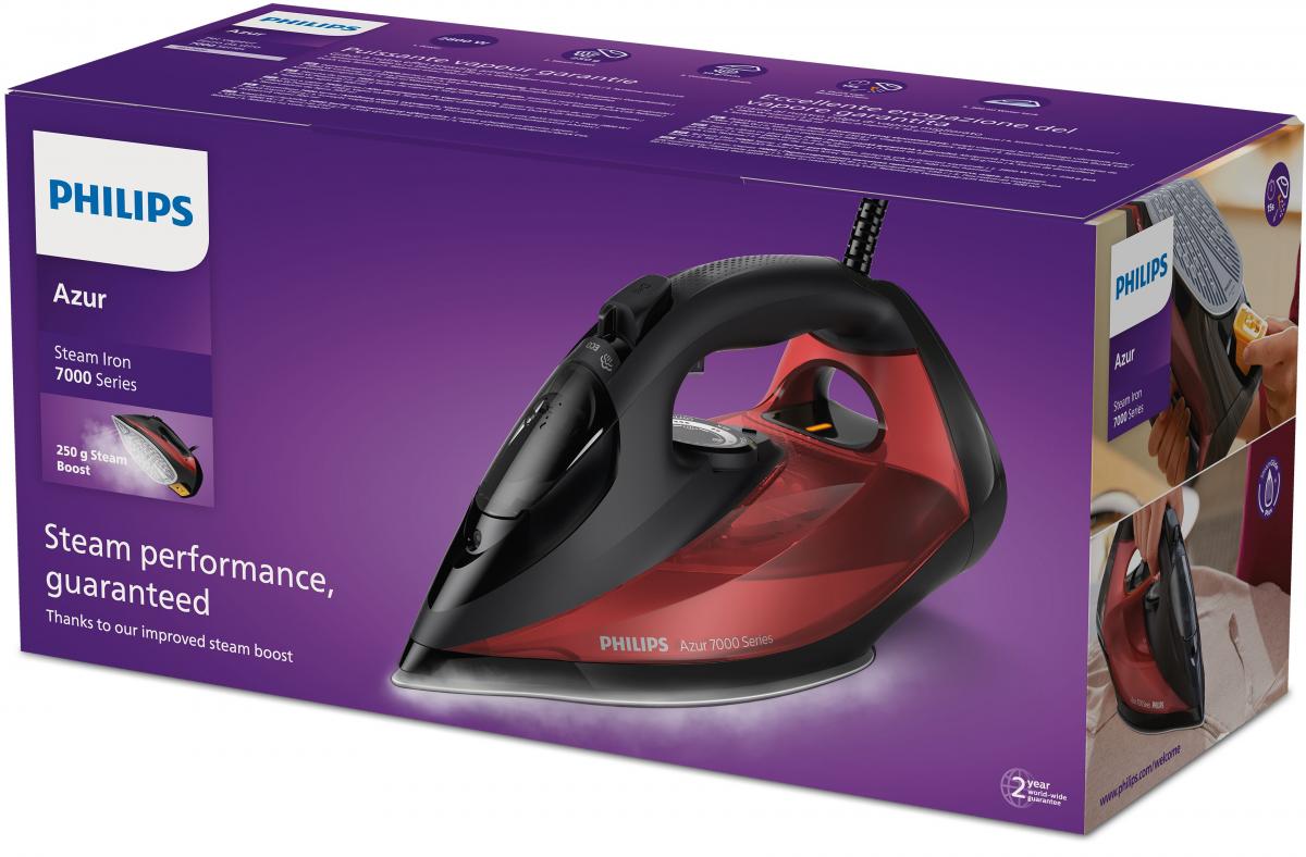PLANCHA PHILIPS DST7022-40 2800W 250G VAPOR CERAMICA