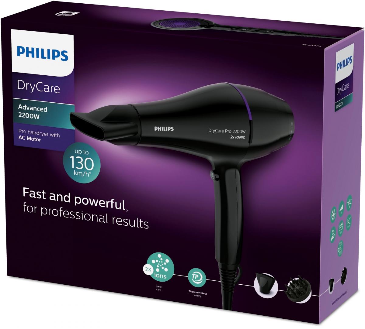 SECADOR  PHILIPS BHD274-00 2200W MOTOR AC C-DIFUSOR