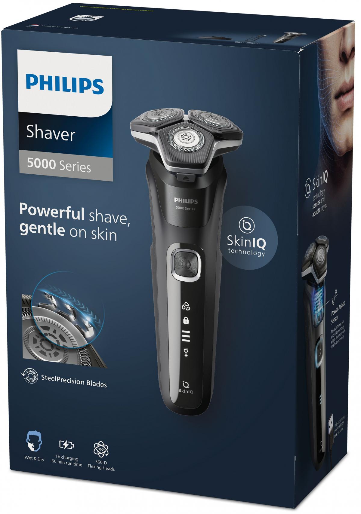 AFEITADORA PHILIPS S5898-25 BASE CARGA Y ESTUCHE