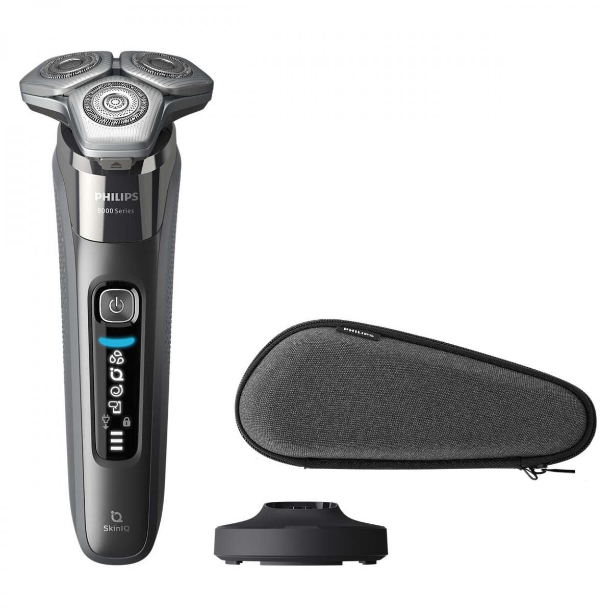 AFEITADORA PHILIPS S8697-35 BASE CARGA + FUNDA