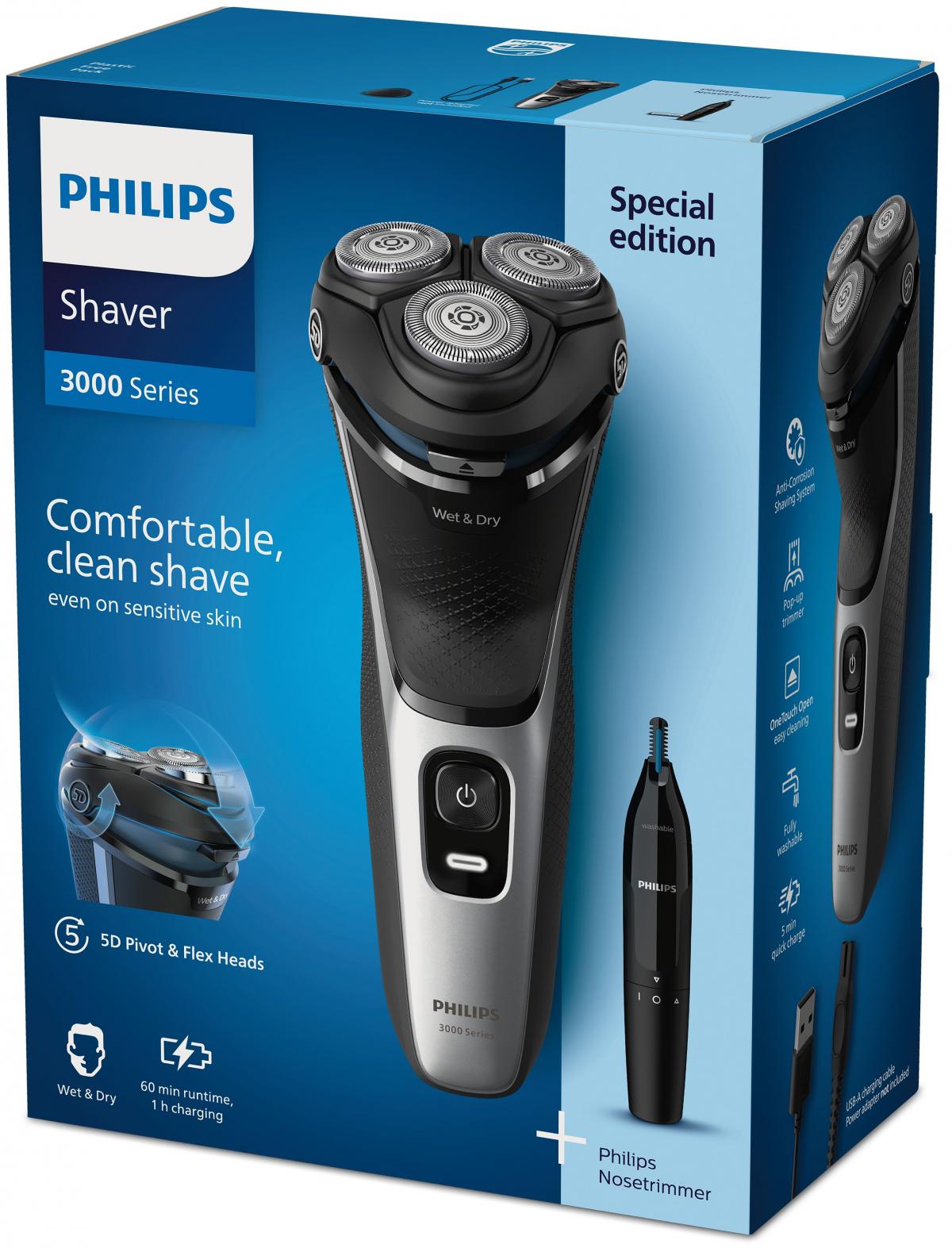 AFEITADORA PHILIPS S3143-02 + NARICERO