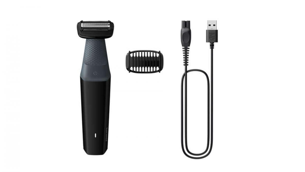 AFEITADORA CORPORAL PHILIPS BG3017-01 1 PEINE USB