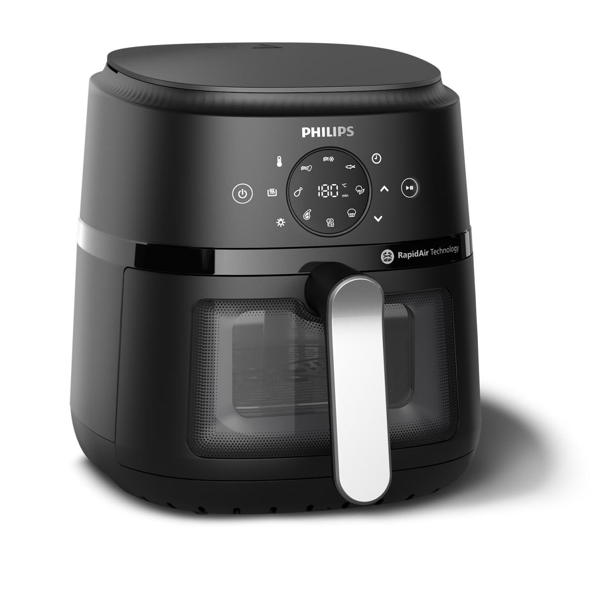 FREIDORA SIN ACEITE PHILIPS NA221-00 1500W 4,2L DIGITAL C-VENTANA NGA