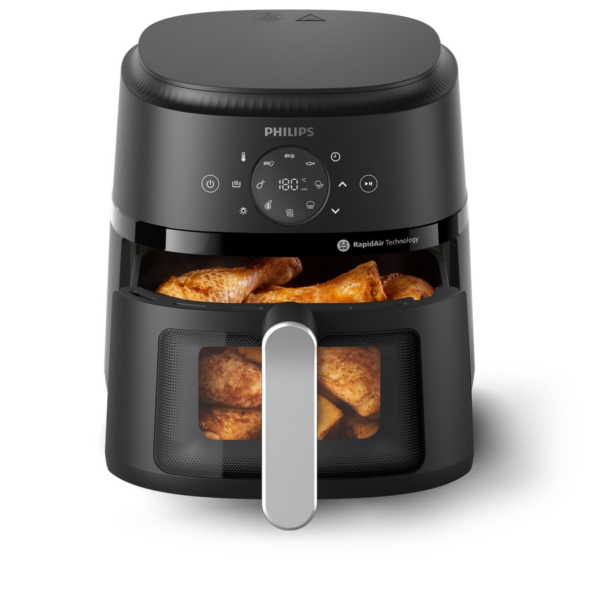 FREIDORA SIN ACEITE PHILIPS NA221-00 1500W 4,2L DIGITAL C-VENTANA NGA