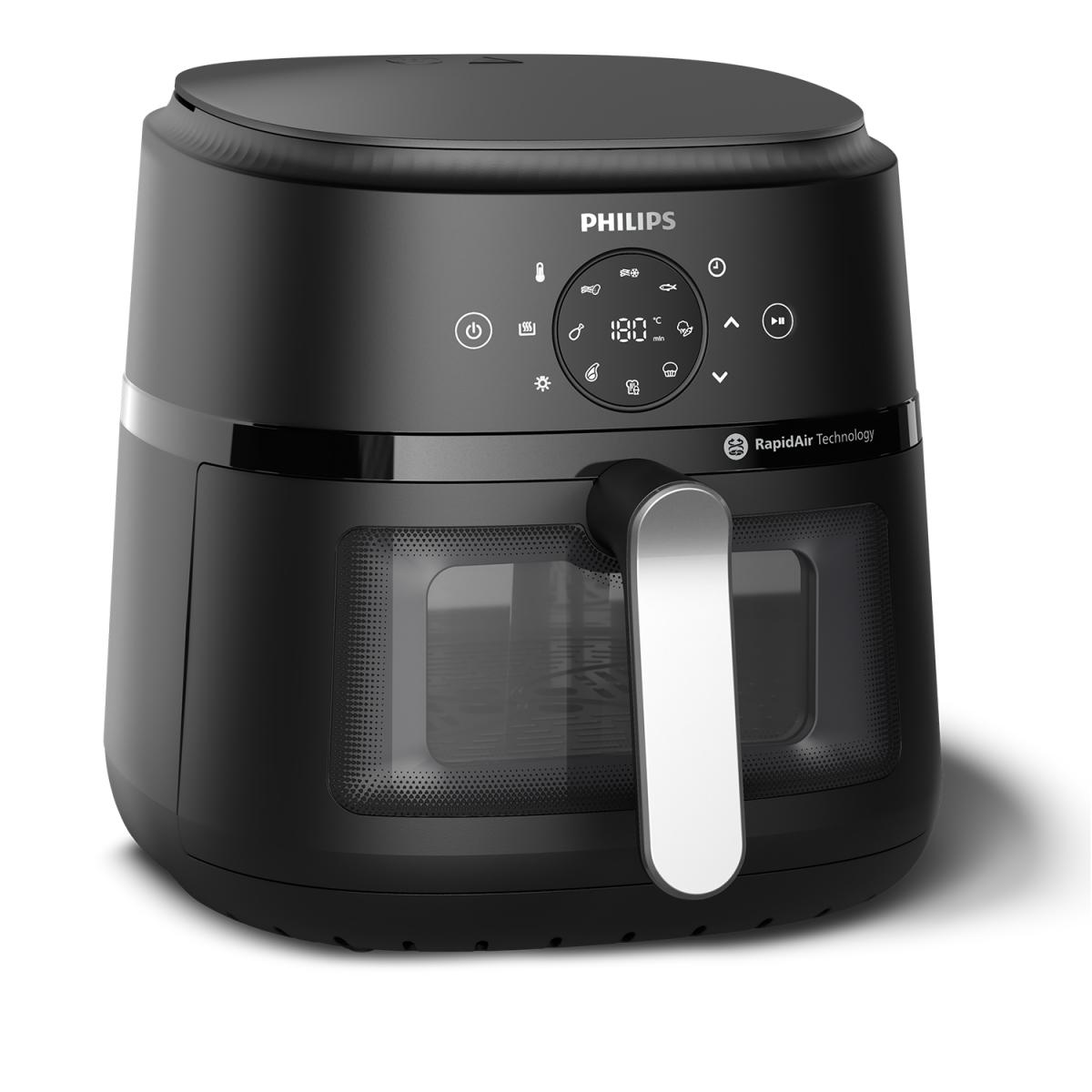 FREIDORA SIN ACEITE PHILIPS NA231-00 1700W 6,2L DIGITAL C-VENTANA NGA