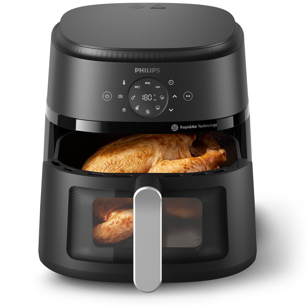 FREIDORA SIN ACEITE PHILIPS NA231-00 1700W 6,2L DIGITAL C-VENTANA NGA