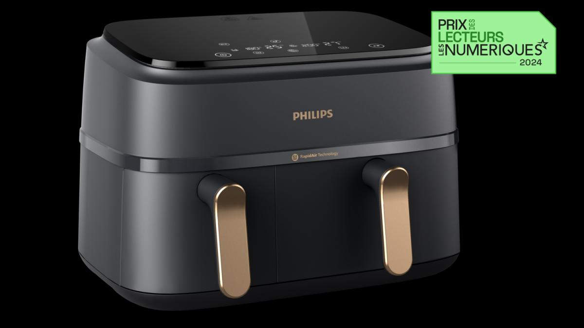 FREIDORA SIN ACEITE PHILIPS NA352-00 2750W 9L DIGITAL D.CESTA (3+6) NGA