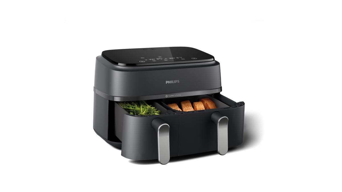 FREIDORA SIN ACEITE PHILIPS NA352-00 2750W 9L DIGITAL D.CESTA (3+6) NGA