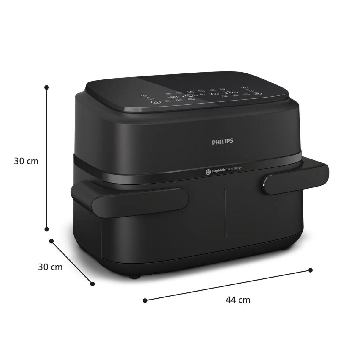 FREIDORA SIN ACEITE PHILIPS NA150-00 7,1L D.CESTA DIGITAL HOMEID