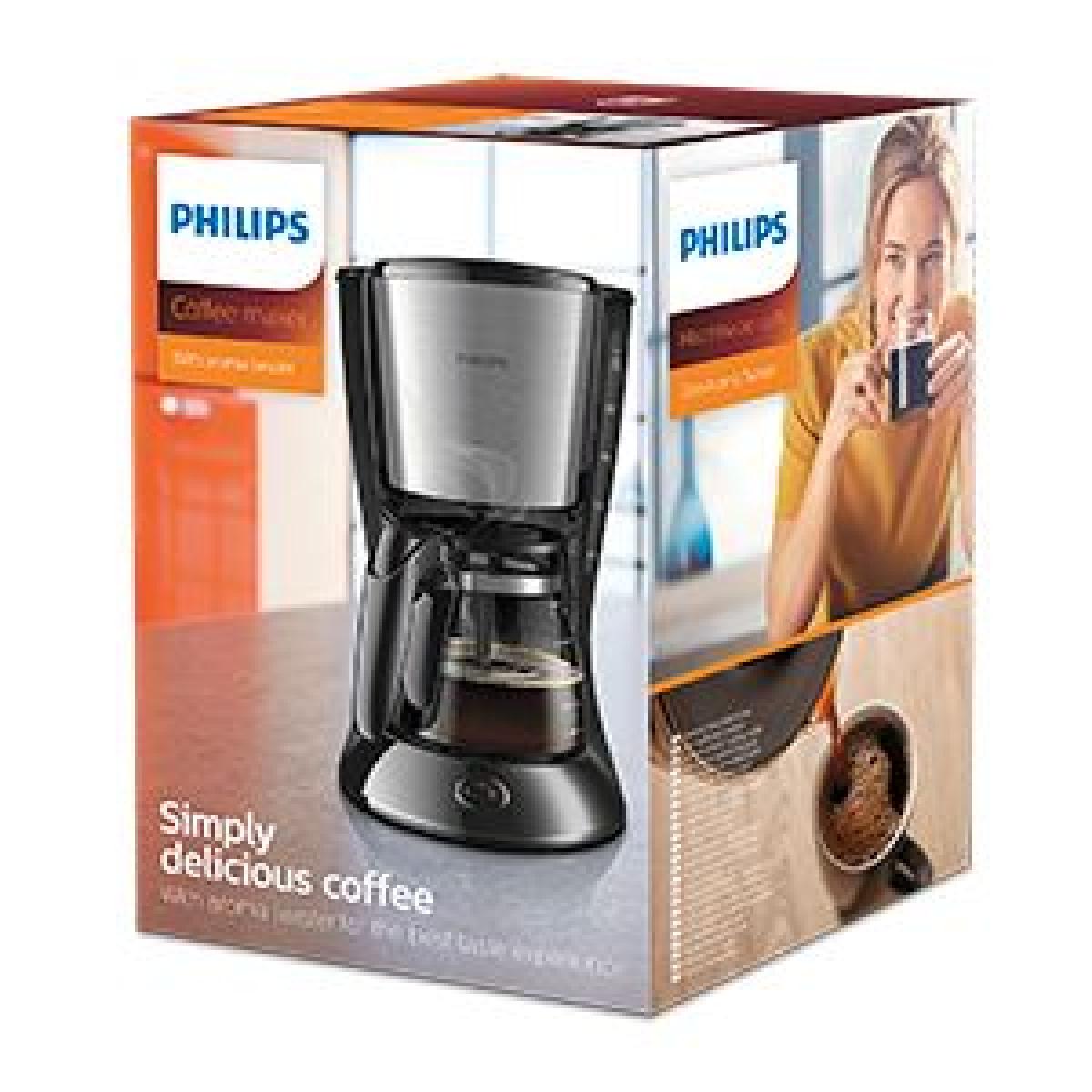 CAFETERA PHILIPS HD7462 10-15T FRONTAL INOX