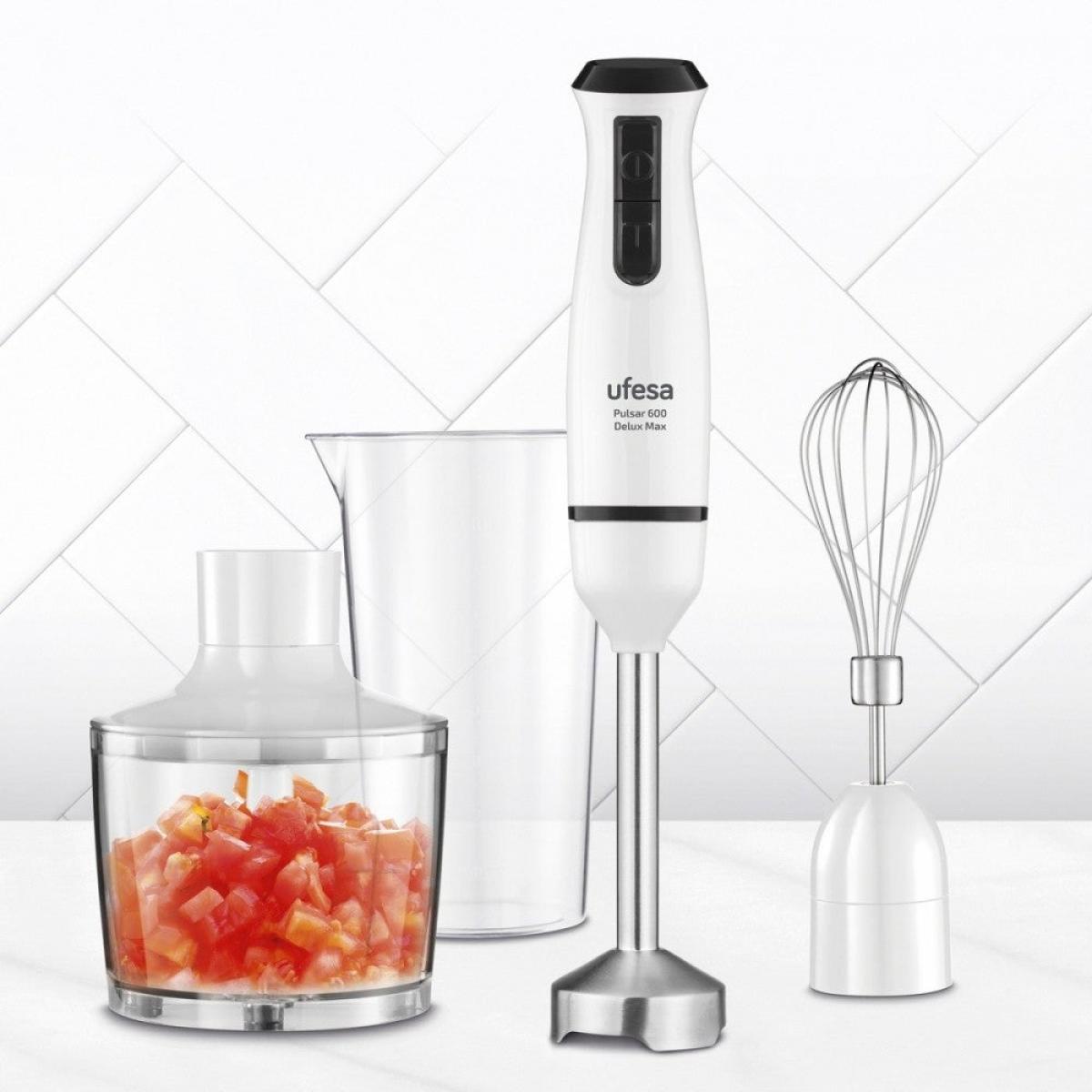 BATIDORA UFESA 70105523 PULSAR 600 DELUXE MAX 600W COMPLETA