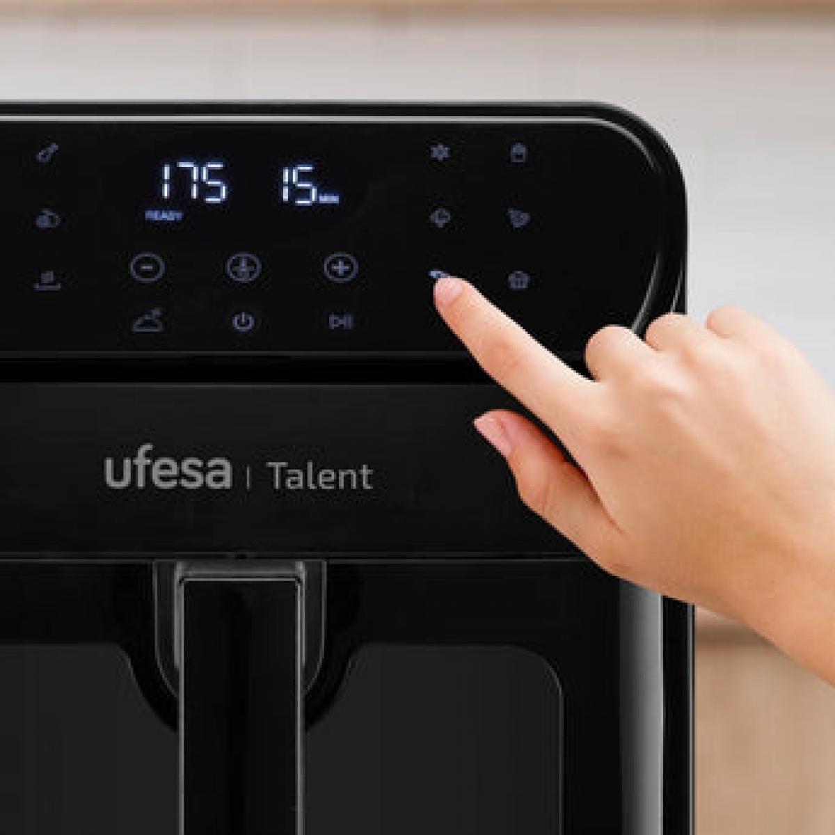 FREIDORA SIN ACEITE UFESA 72805570 TALENT 6,5L VENTANA Y LUZ