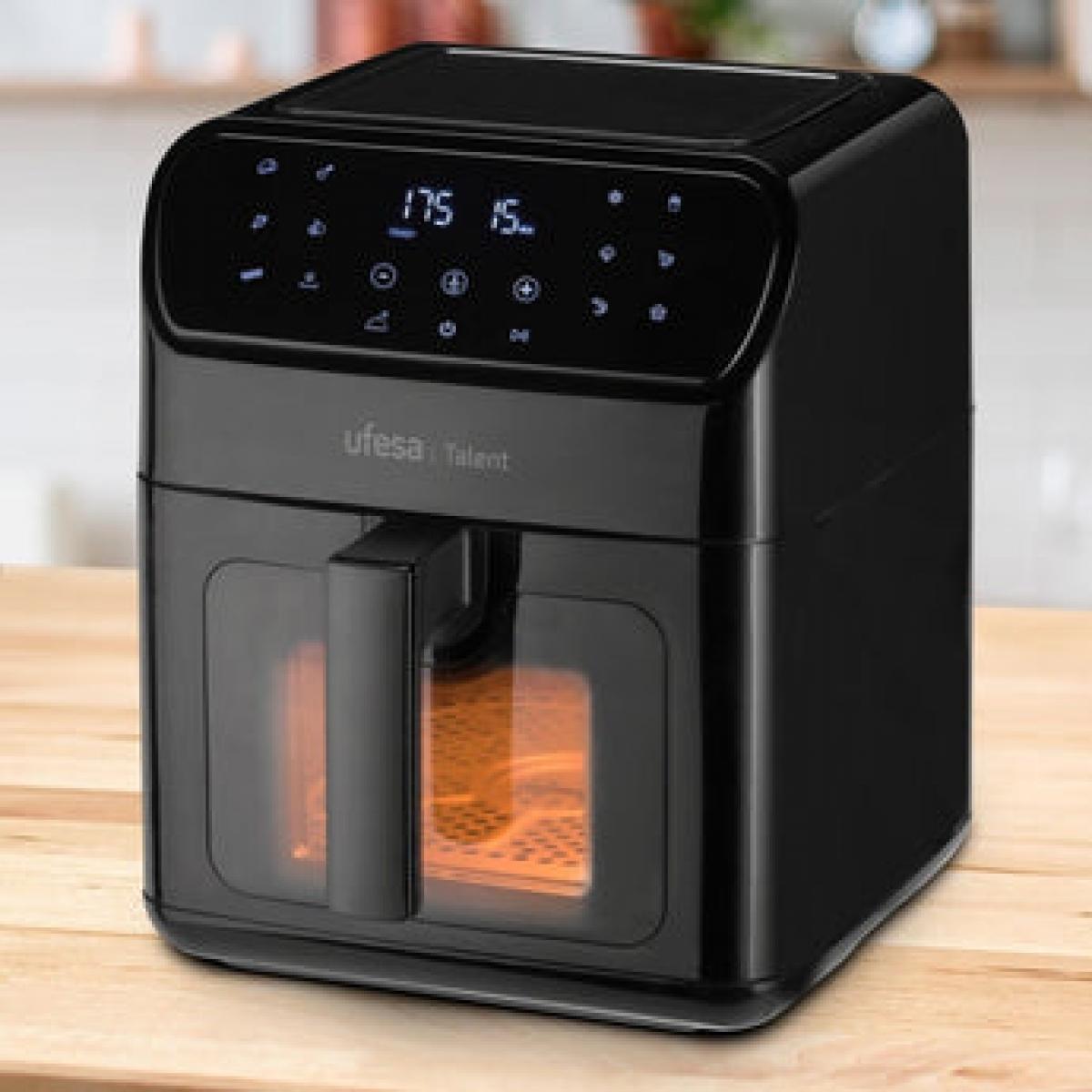 FREIDORA SIN ACEITE UFESA 72805570 TALENT 6,5L VENTANA Y LUZ