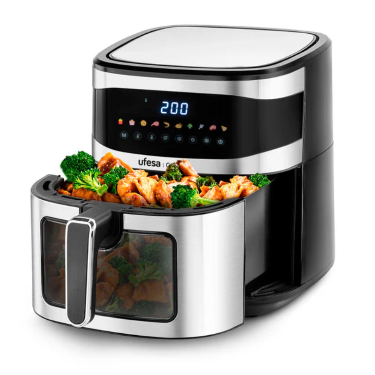 FREIDORA SIN ACEITE UFESA CARDINAL 72805982 6,5L INOX DISP.COLOR