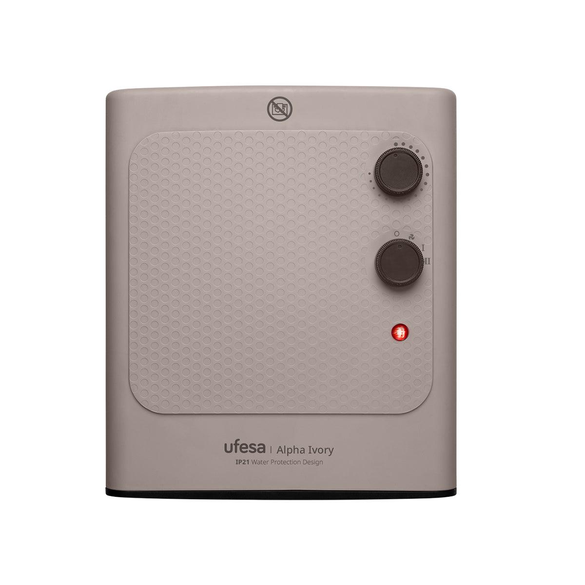CALEFACTOR UFESA 83105989 ALPHA IVORY 1800W IP21 BAÑO