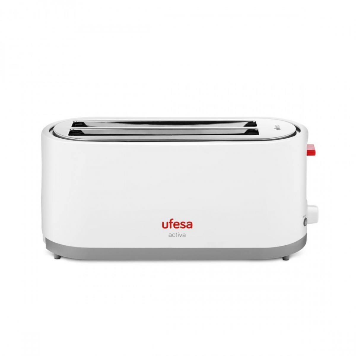 TOSTADOR UFESA TT7375 LARGO 2 RANURAS BCO