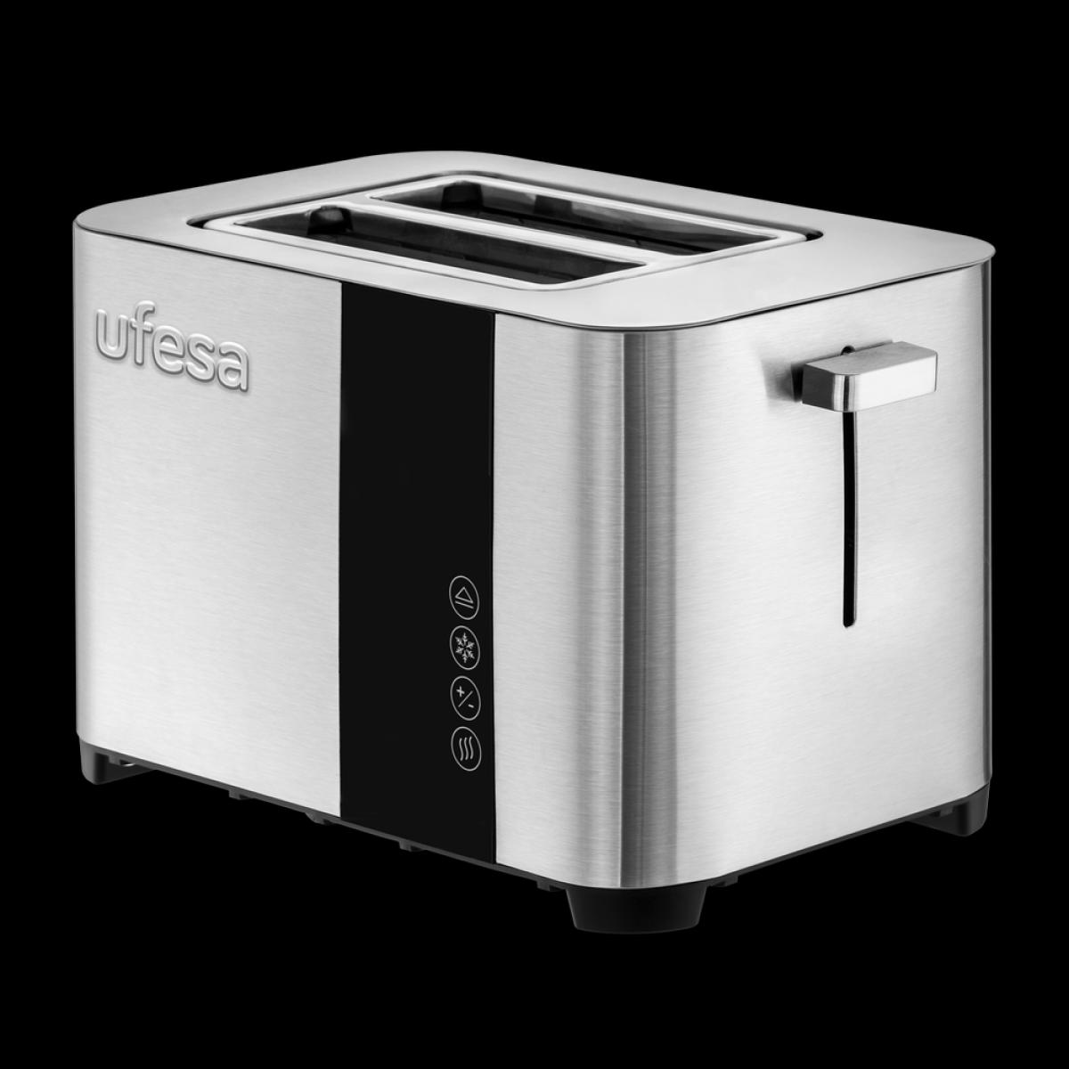 TOSTADOR UFESA 71305542 DUO DELUX 850W PAN MOLDE 2RAN INOX