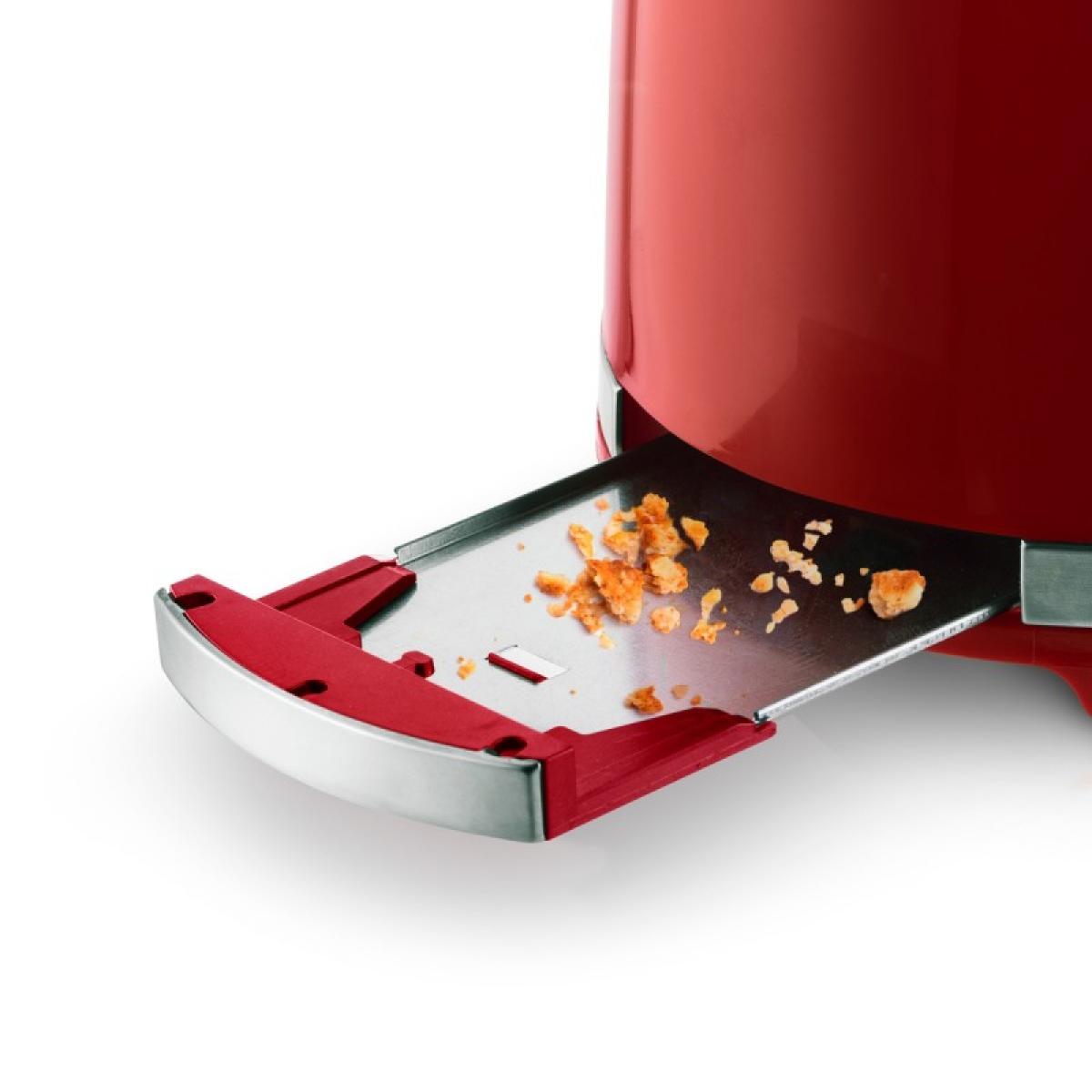 TOSTADOR UFESA 71305516 CLASSIC PINUP RED PAN MOLDE ROJO
