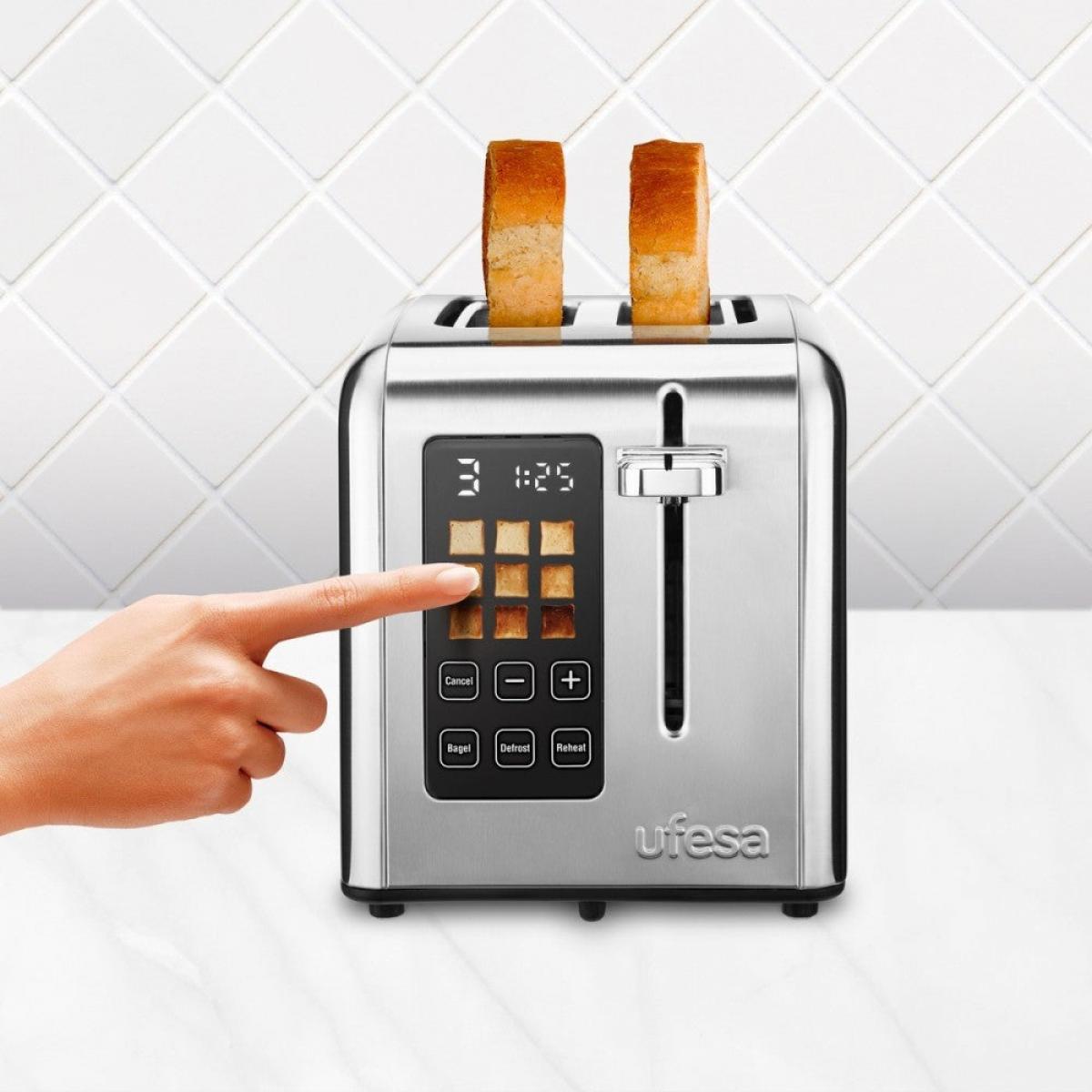 TOSTADOR UFESA 71305557 PERFECT TOASTER PAN MOLDE INOX AUTOMATICO