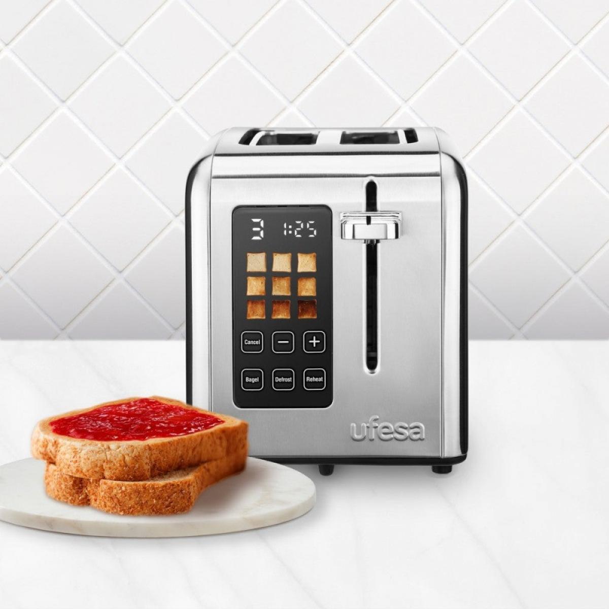 TOSTADOR UFESA 71305557 PERFECT TOASTER PAN MOLDE INOX AUTOMATICO