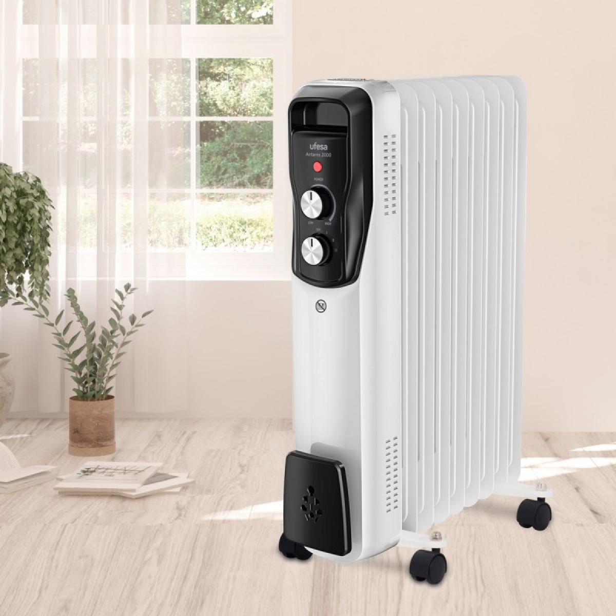 RADIADOR ACEITE UFESA ANTARES 2000 9 ELEMENTOS 83505508