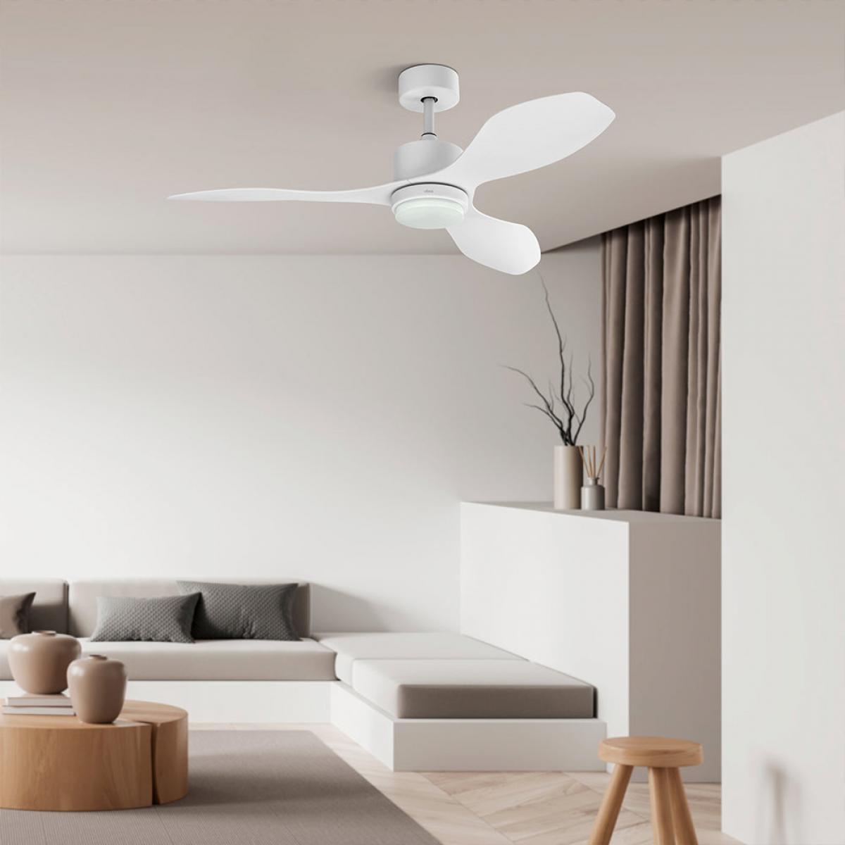 VENTILADOR TECHO UFESA 84105855 BUTAN DC 40W 132CM ULTRA.SILEN BCO