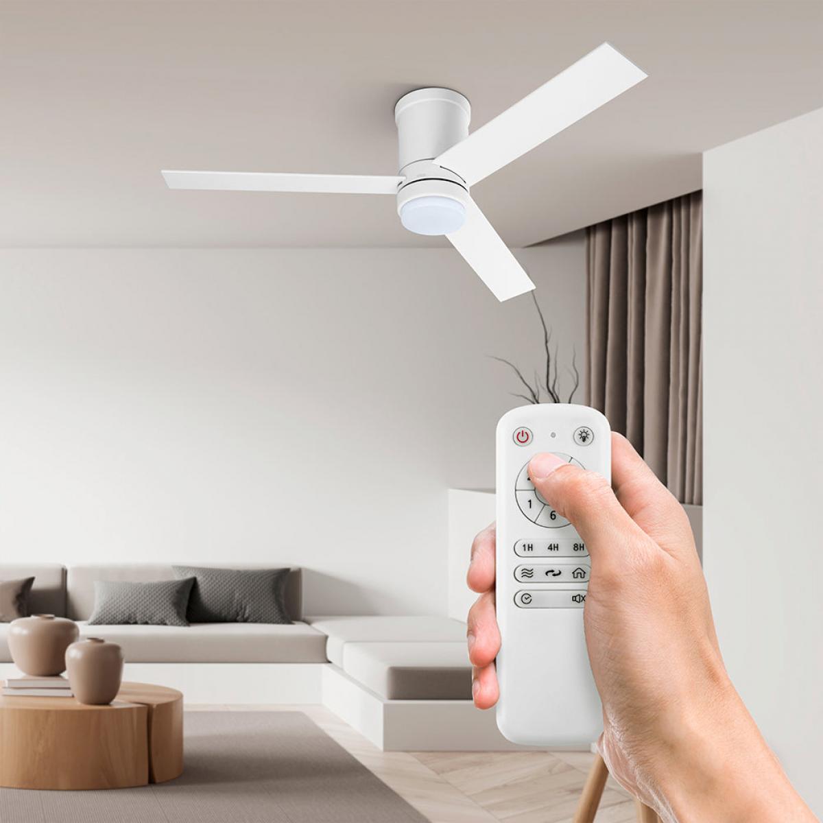 VENTILADOR TECHO UFESA 84105856 KATMANDU DC 40W 132CM ULTRA.SILEN