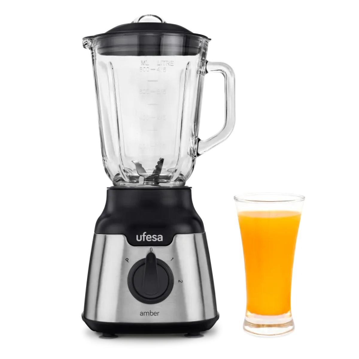 BATIDORA VASO UFESA 70204986 BS4000 AMBER 900W JARRA CRIST.0,8L